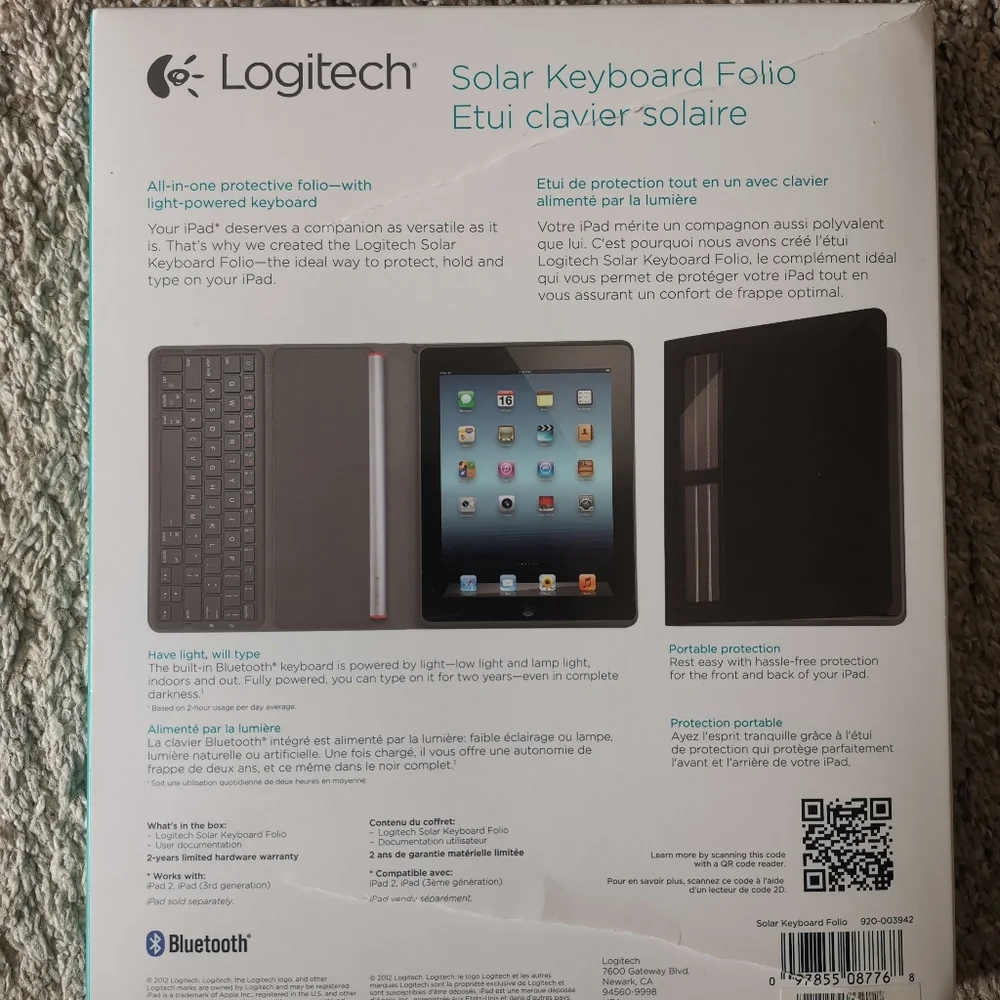 Logitech Solar Keyboard Folio